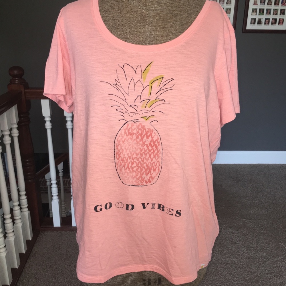 Life is good “good vibes” tee